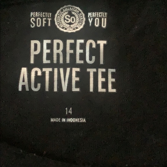 Black shirt from kohl’s - Picture 2 of 3